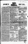 John Bull Sunday 16 September 1838 Page 1