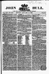 John Bull Sunday 13 January 1839 Page 1