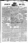 John Bull Sunday 05 January 1840 Page 1