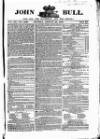 John Bull Sunday 23 August 1840 Page 1