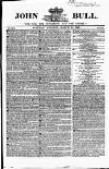 John Bull Saturday 20 March 1841 Page 1