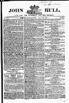 John Bull Saturday 30 July 1842 Page 1