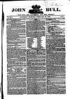 John Bull Saturday 18 February 1843 Page 1
