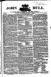 John Bull Saturday 09 May 1846 Page 1