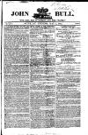 John Bull Saturday 05 May 1849 Page 1