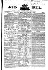 John Bull Monday 04 March 1850 Page 1