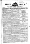 John Bull Saturday 23 March 1850 Page 1