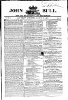 John Bull Saturday 30 March 1850 Page 1