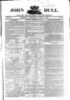 John Bull Monday 03 June 1850 Page 1