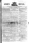 John Bull Saturday 25 January 1851 Page 1