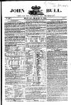 John Bull Monday 17 March 1851 Page 1
