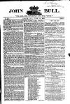 John Bull Saturday 14 June 1851 Page 1
