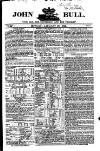 John Bull Monday 26 January 1852 Page 1