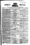 John Bull Saturday 13 March 1852 Page 1