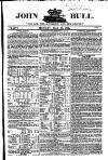 John Bull Monday 24 May 1852 Page 1