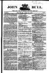 John Bull Saturday 10 July 1852 Page 1