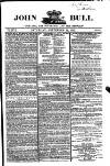 John Bull Saturday 18 September 1852 Page 1