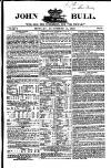 John Bull Monday 15 November 1852 Page 1