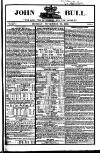 John Bull Monday 22 November 1852 Page 1