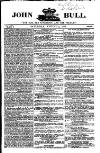John Bull Saturday 05 August 1854 Page 1