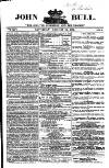 John Bull Saturday 12 August 1854 Page 1