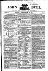 John Bull Monday 25 September 1854 Page 1