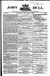 John Bull Saturday 06 January 1855 Page 1