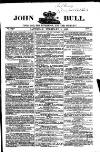 John Bull Saturday 09 February 1856 Page 1