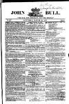 John Bull Saturday 29 March 1856 Page 1