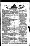 John Bull Saturday 22 November 1856 Page 1