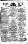 John Bull Saturday 15 May 1858 Page 1