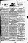 John Bull Saturday 05 June 1858 Page 1