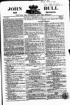 John Bull Saturday 18 December 1858 Page 1