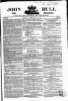 John Bull Saturday 19 February 1859 Page 1