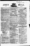 John Bull Saturday 04 August 1860 Page 1
