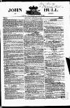 John Bull Saturday 18 August 1860 Page 1