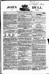 John Bull Saturday 08 September 1860 Page 1