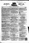 John Bull Saturday 29 September 1860 Page 1