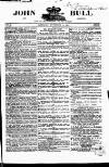 John Bull Saturday 10 November 1860 Page 1