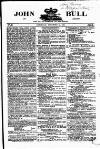 John Bull Saturday 22 December 1860 Page 1