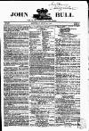 John Bull Saturday 20 July 1861 Page 1