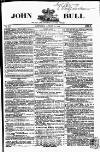 John Bull Saturday 09 August 1862 Page 1