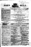 John Bull Saturday 21 February 1863 Page 1