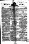 John Bull Saturday 07 March 1863 Page 1