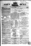 John Bull Saturday 15 October 1864 Page 1