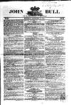 John Bull Saturday 16 September 1865 Page 1