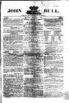 John Bull Saturday 06 January 1866 Page 1