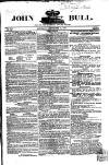 John Bull Saturday 01 September 1866 Page 1