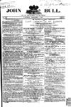 John Bull Saturday 01 December 1866 Page 1
