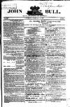 John Bull Saturday 09 February 1867 Page 1